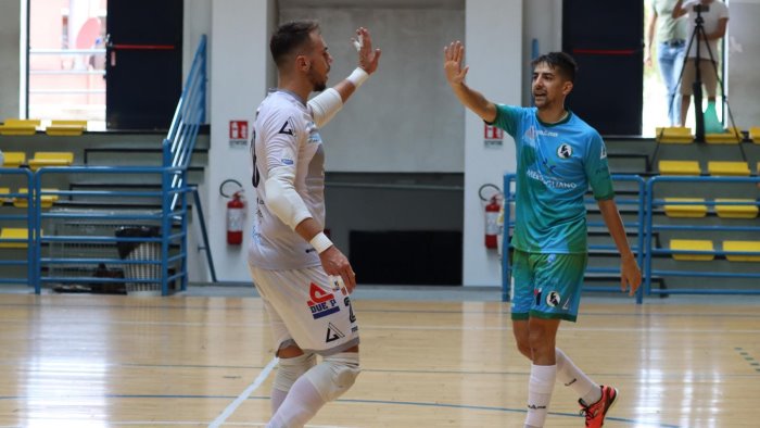 sandro abate manita nel test contro la ciampino aniene 2 5 al palatarquini