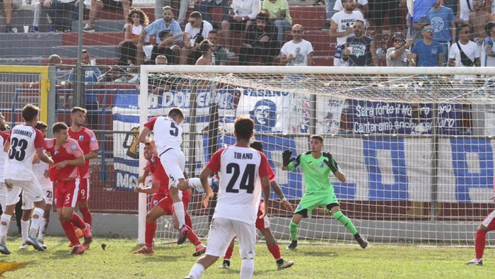 casertana doccia gelata al 95 il fasano riagguanta il pari al 95