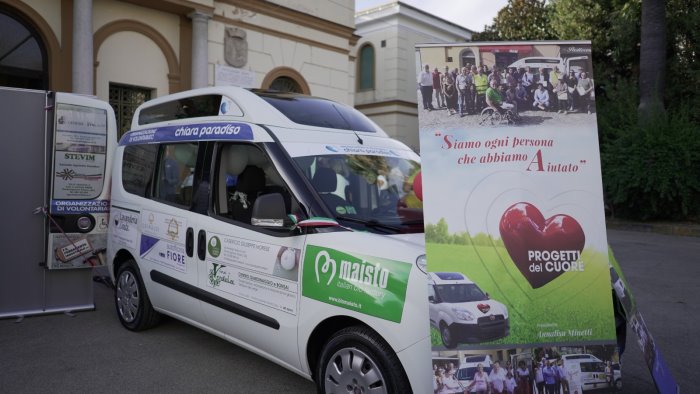 trasporto sociale a pontecagnano un nuovo veicolo a disposizione dei cittadini