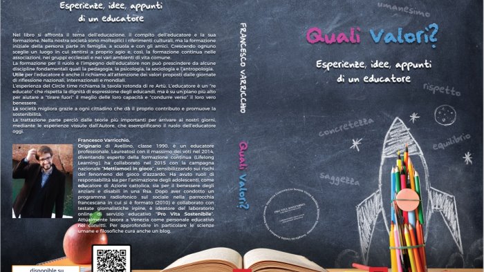 quali valori appunti di un educatore ecco il libro del giovane varricchio