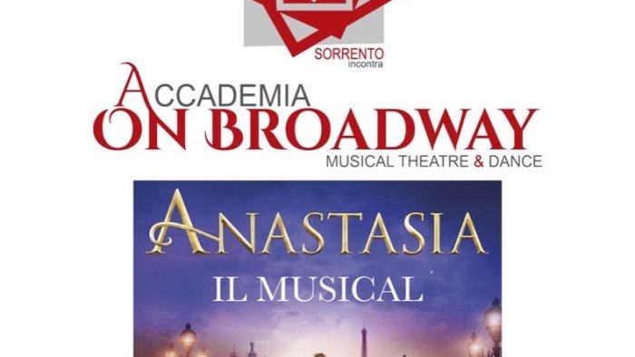 a sorrento eleonora di maio presenta il musical anastasia