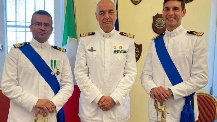 guardia costiera il vicano francesco d esposito va alla capitaneria di gaeta