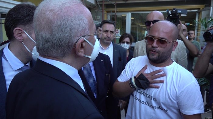 de luca a solofra abbiamo salvato il landolfi lo avrebbero chiuso i nas