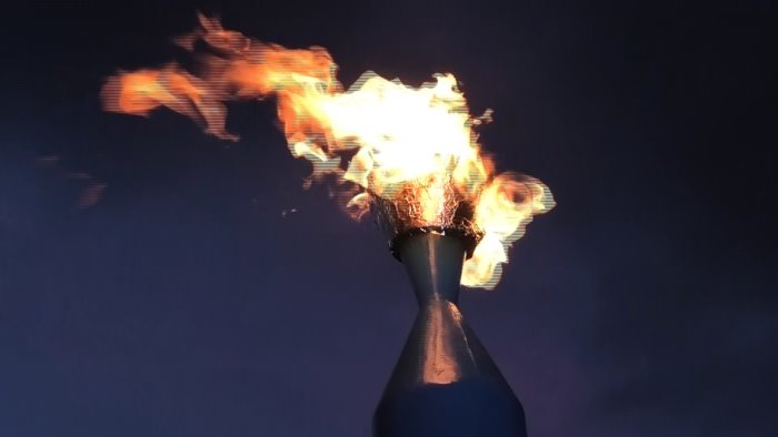 accensione del gas metano in baronia alla presenza del presidente de luca