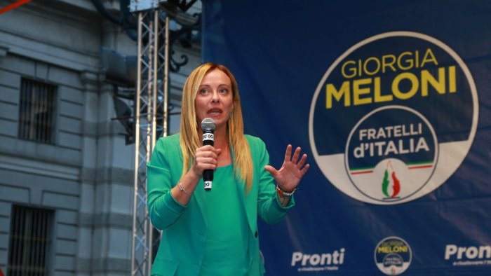 elezioni meloni nessuna possibilita che fdi vada al governo col pd