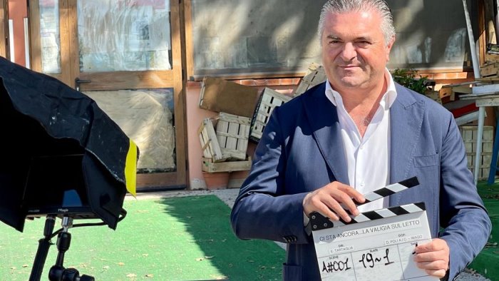 capaccio paestum oggi il primo ciak del film con izzo e casagrande