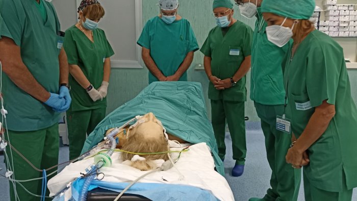 al san leonardo di castellammare di stabia prelievo multiorgano nella notte