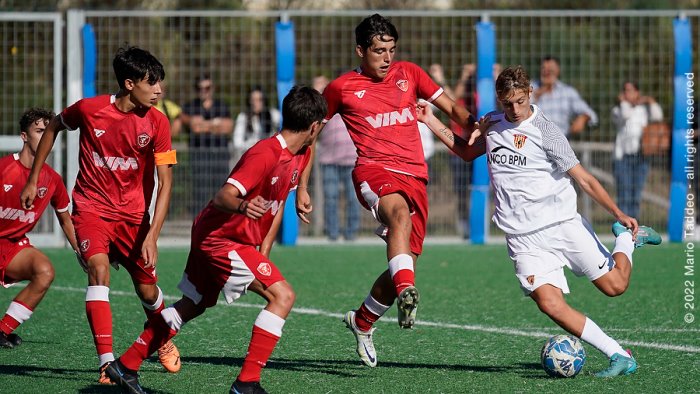 settore giovanile tutte le formazioni giallorosse in trasferta a lecce