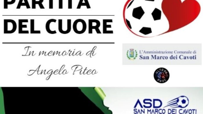 memorial angelo piteo sabato la partita del cuore