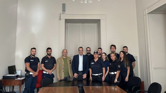 piu sicurezza a nocera inferiore in servizio 10 nuovi vigili urbani