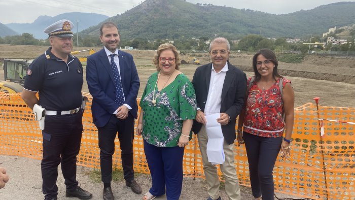 castel san giorgio procedono spediti i lavori per l ampliamento vasca valesana