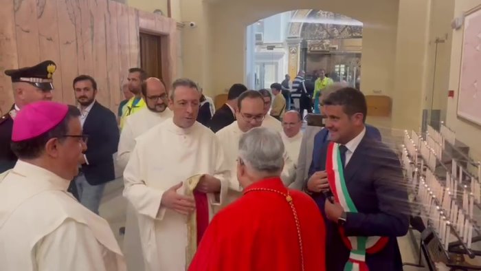 il cardinal semeraro a montevergine sin da piccolo devoto alla madonna