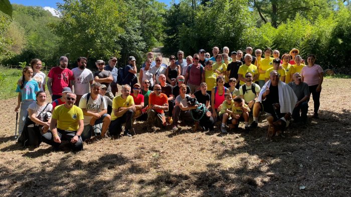 trekking nella quiete di valleluogo ad ariano giornata meravigliosa