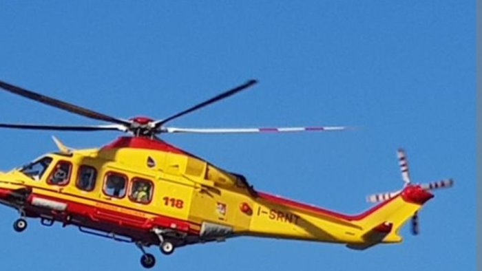 gesualdo donna ustionata trasferita d urgenza con elisoccorso al cardarelli