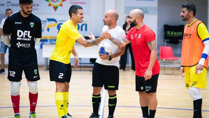 benevento 5 buon test contro il sala consilina in vista del campionato