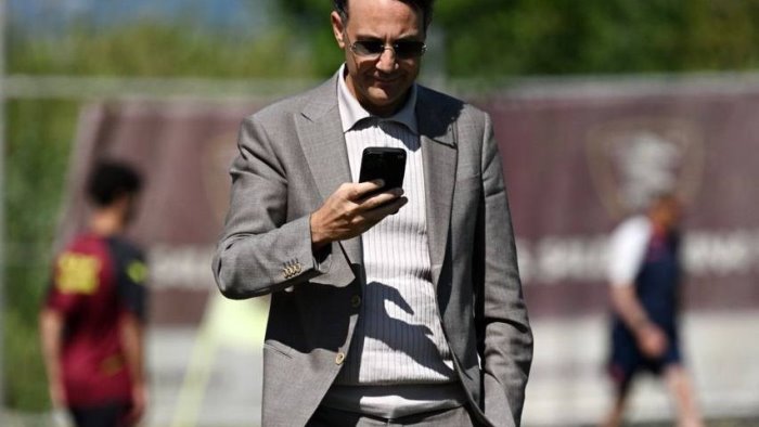 salernitana iervolino torna al mary rosy carica del patron alla squadra