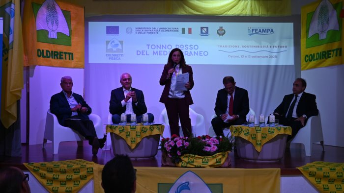 coldiretti pesca a cetara una farm per il tonno rosso made in italy