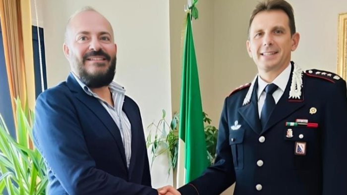 avellino incontro istituzionale tra nsc avellino e il colonnello zito
