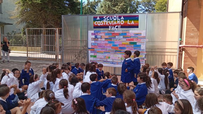 don milani plesso pasteni ad ariano la pace la costruiamo insieme