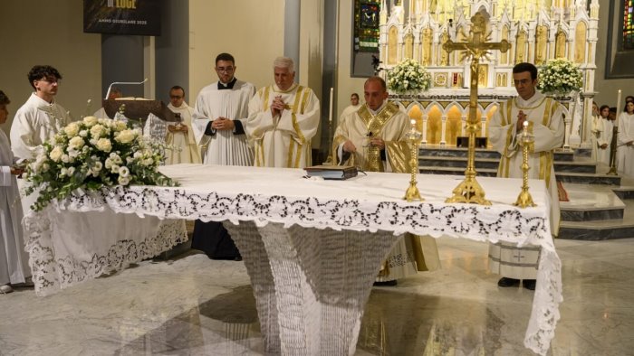 festa al santuario del rosario la prima messa di don mario cucciniello