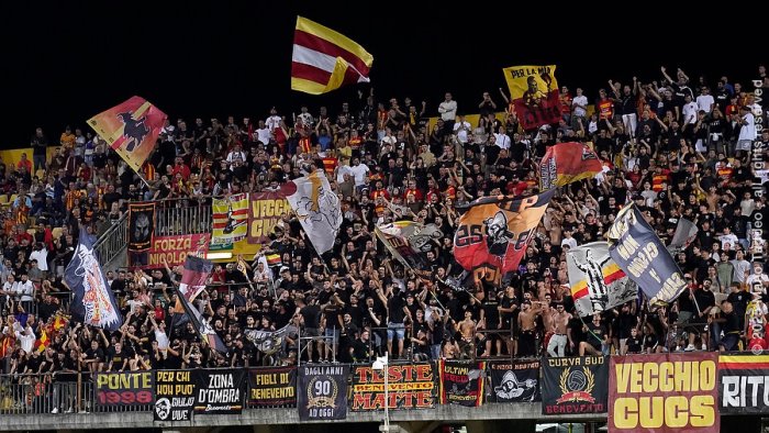 benevento abbonamenti ancora ua piccola impennata