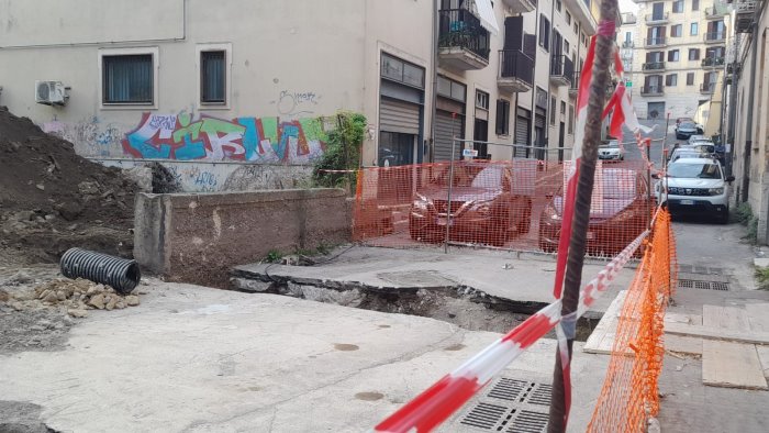 avellino lavori fermi a rampa san modestino l ira di residenti e artigiani