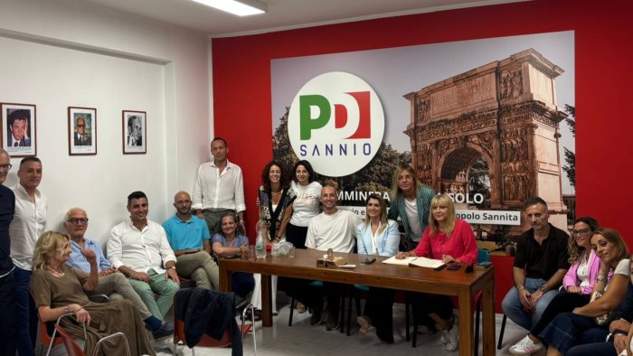 consultazioni pd sannio incontro con la delegazione di benevento