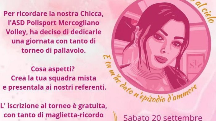 mercogliano ricorda francesca pia lena il nostro amore per te fino al cielo