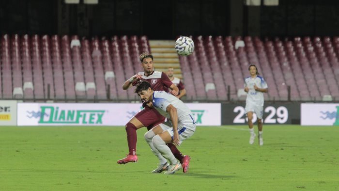 salernitana guai in attacco c e lesione muscolare per liguori