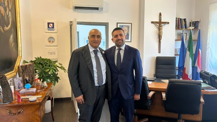 potenziamento del fucito sindaco somma incontra direttore verdoliva