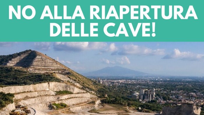 caserta decide no a nuove cave ci uniamo alle parole del vescovo