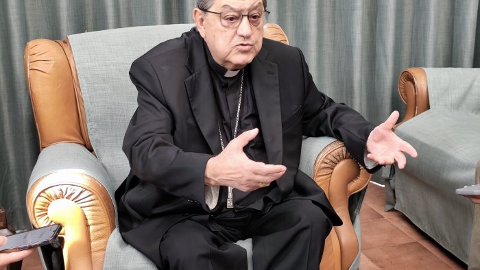 il cardinale sepe in ucraina la nostra arma e la preghiera