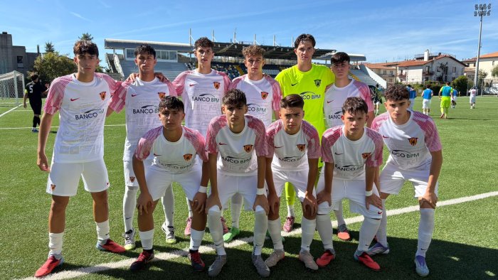 benevento blitz dell under 17 giallorossa sul campo della pianese
