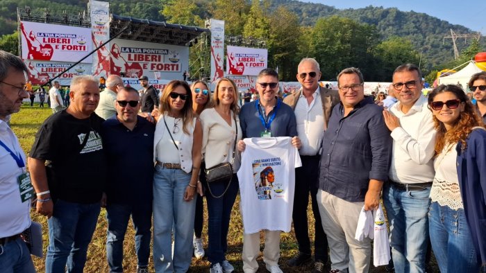 folta delegazione della lega dal sannio a pontida