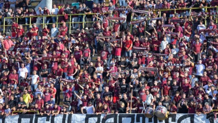 salernitana respinto il ricorso trasferte vietate fino a dicembre