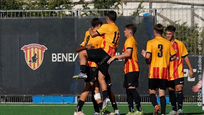 benevento il programma del vivaio la primavera a la spezia esordio per l u16
