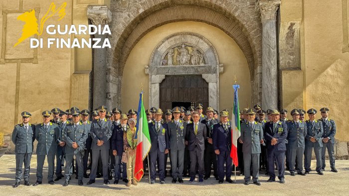 guardia di finanza celebrato il patrono san matteo