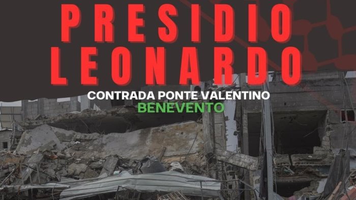 arci avellino l italia interrompa esportazione sistemi d arma in israele