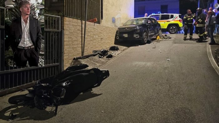 tragico incidente a sala consilina muore 16enne grave un amico