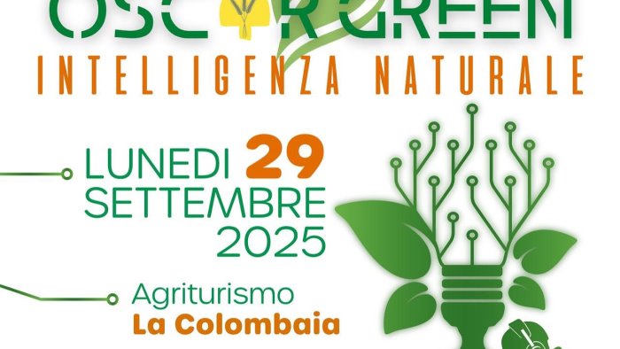 oscar green 2025 domani la giornata dedicata agli agricoltori del futuro