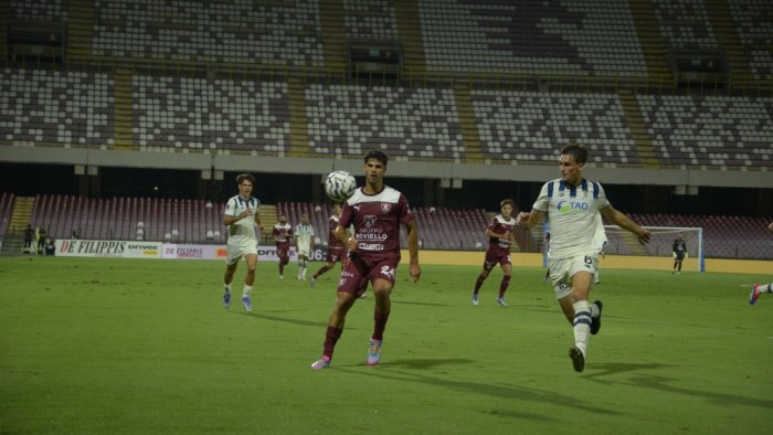 casarano salernitana 2 2 quirini gol pesante ora voglio l arechi pieno