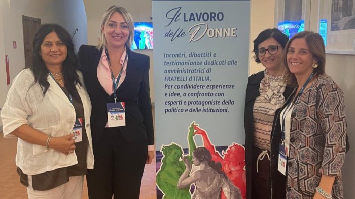 il lavoro delle donne fratelli d italia avellino all iniziativa di firenze