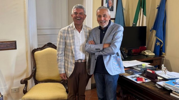 provincia il presidente del conservatorio incontra il presidente lombardi