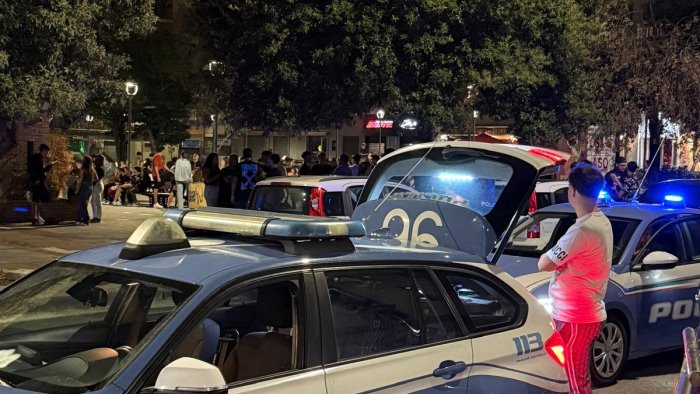 salerno linea dura della polizia di stato per arginare le baby gang