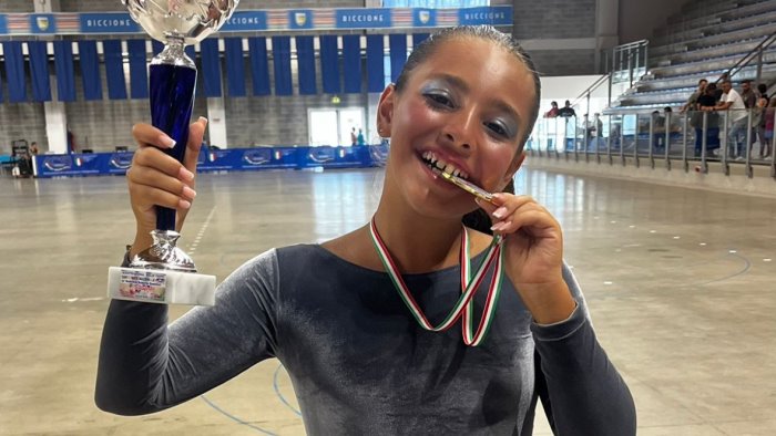 giulia maria gentile trionfo bis a riccione e campionessa nazionale acsi