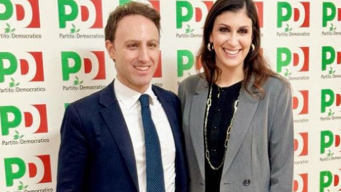 la sindaca anna petta con piero de luca per un pd campano unito e vincente