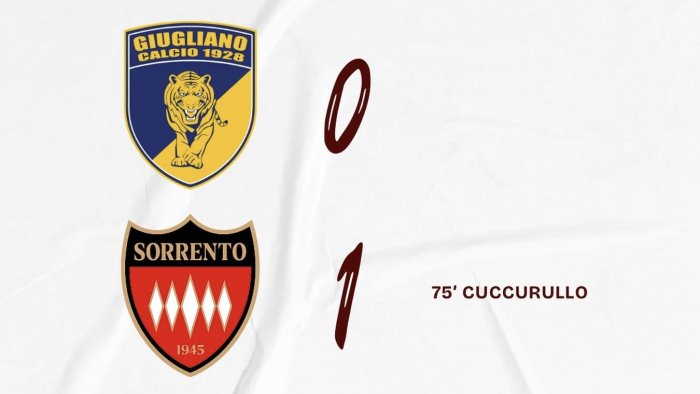 serie c cuccurullo fa gioire il sorrento giugliano ko nel derby