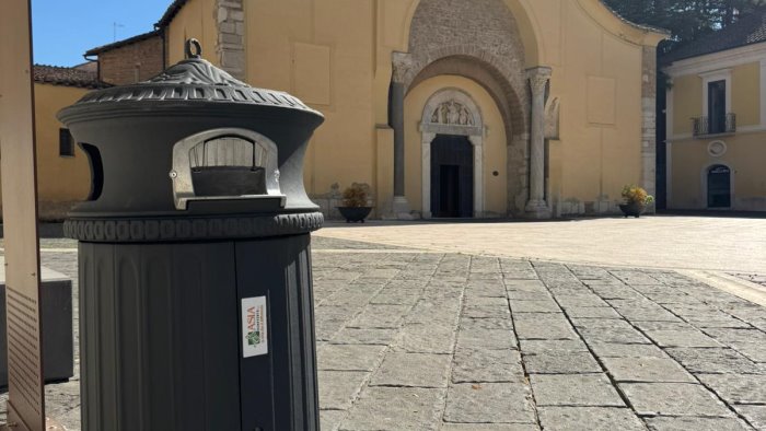 benevento l asia avvia la sostituzione dei cestini gettacarte