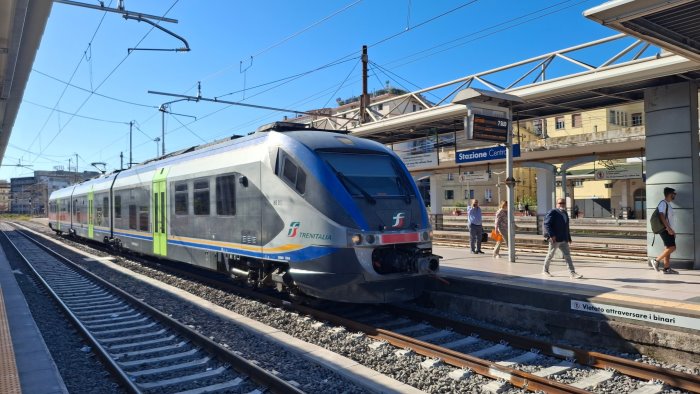 salerno e ripartita la metropolitana leggera
