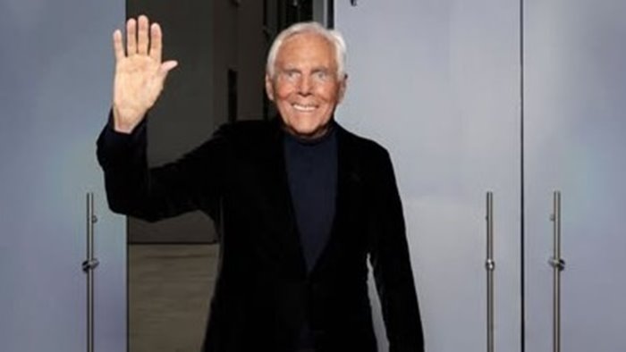 lutto nel mondo della moda e morto il grande stilista italiano giorgio armani